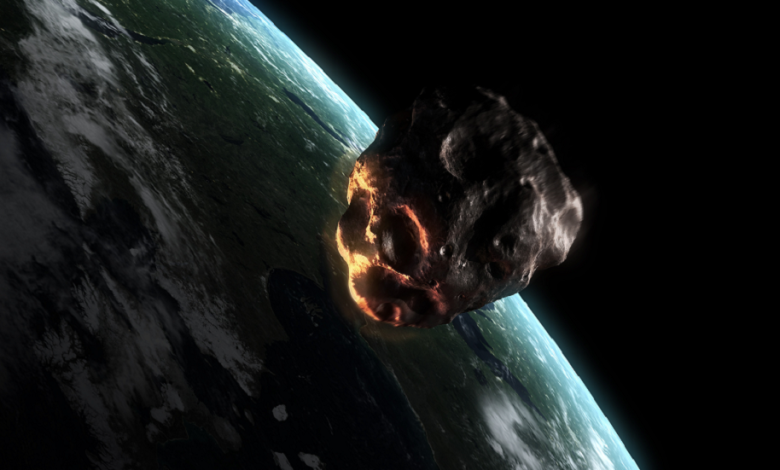 صورة كويكب صخري يتخطى الأرض في الاسبوع القادم